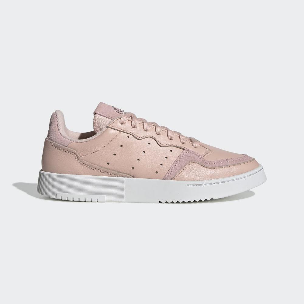 Adidas Women's Supercourt Originals Shoes Pink/White Ireland EE6044